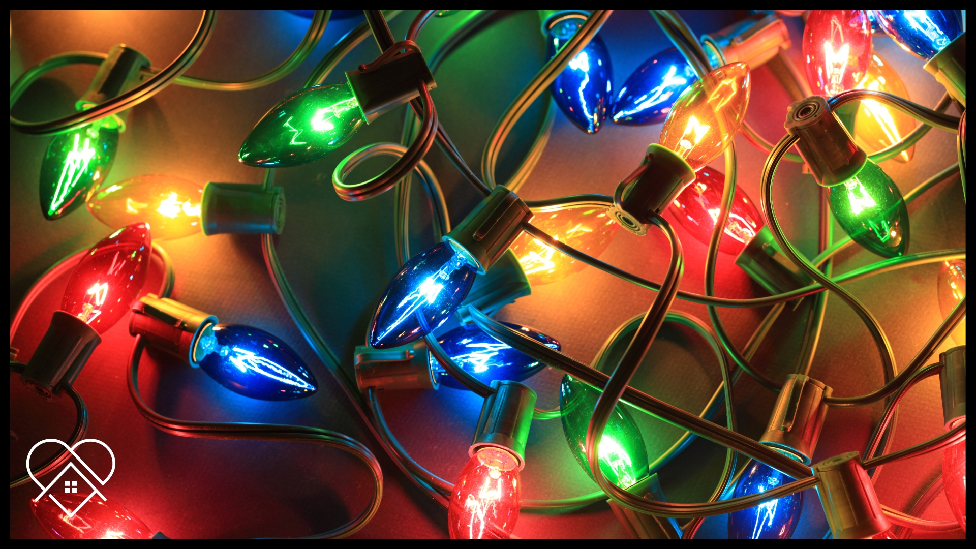 "Christmas light installation in Nova Scotia: Beautifully decorated home exterior with holiday lights."